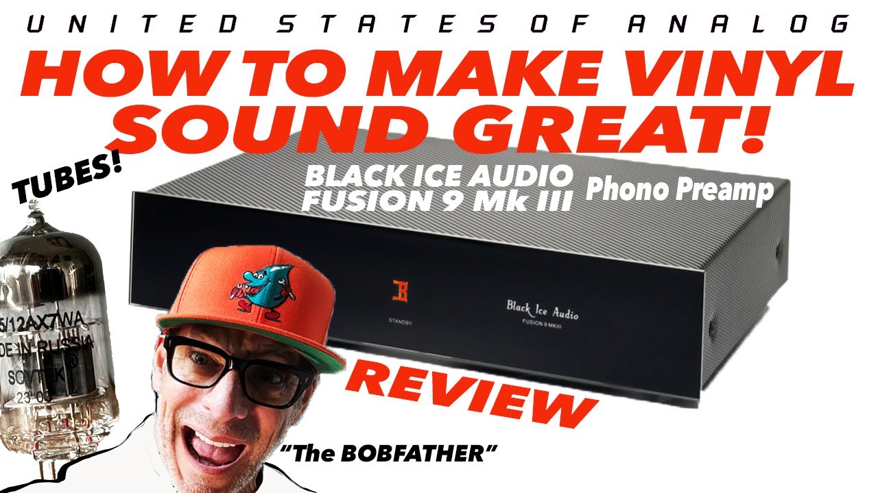 REVIEW: Black Ice Fusion 9 III  Phono Pre Makes Your Records Sound BETTER!!!