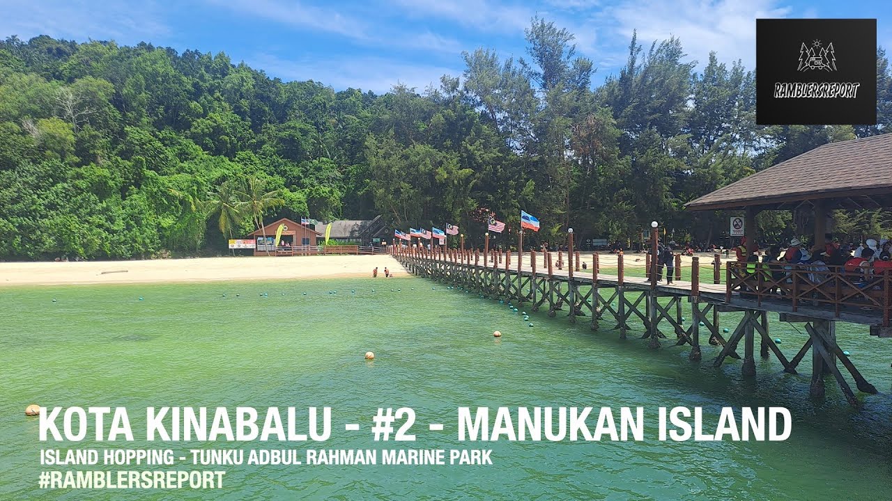'Borneo Backpacking' - Kota Kinabalu - Manukan Island - Island Hopping
