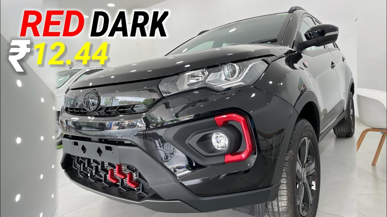 🖤Black Beauty❤️ l Tata Nexon Red Dark Edition - Nexon XZ+ l Car Review