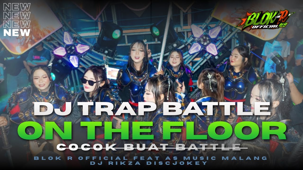 DJ TRAP BATTLE ON THE FLOOR MIDDLE CETUS | BLOK R OFFICIAL FEAT AS MUSIC MALANG | DJ RIKZA DISCJOKEY
