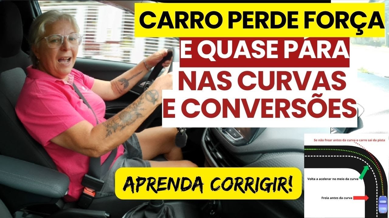 Carro PERDE FORÇA na CURVA e CONVERSÕES: aprenda a corrigir!