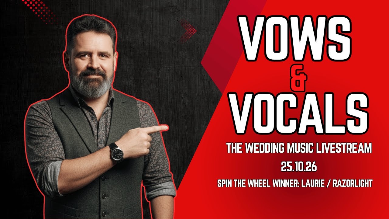 💍 Wedding Music livestream | Vows&Vocals | Live Wedding Music Requests | The Indie Wedding Guitarist