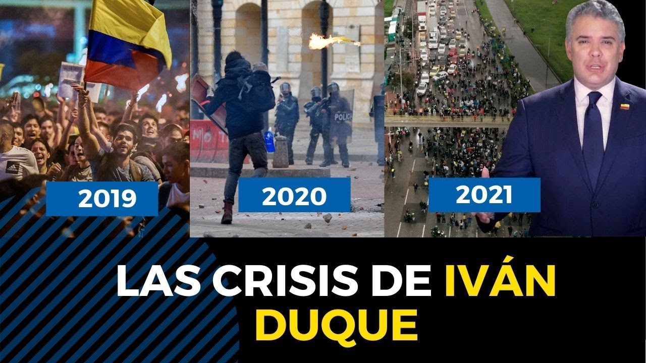 Colombia: Las GRANDES PROTESTAS contra IVÁN DUQUE desde el 2019