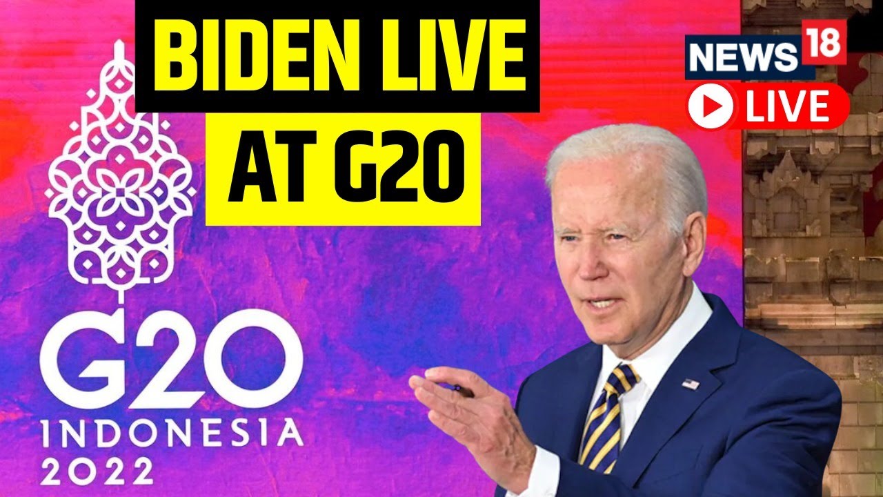 Joe Biden Live | G20 Summit 2022 Live | Joe Biden at G20 Summit Indonesia  | G20 Summit News Live