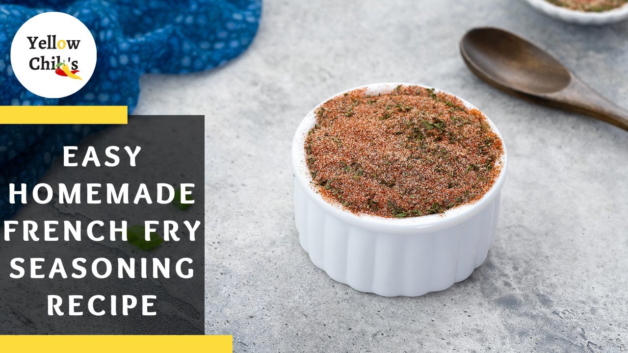 Easy 2-Minute French Fry Seasoning Recipe for Crispy Fries and More!