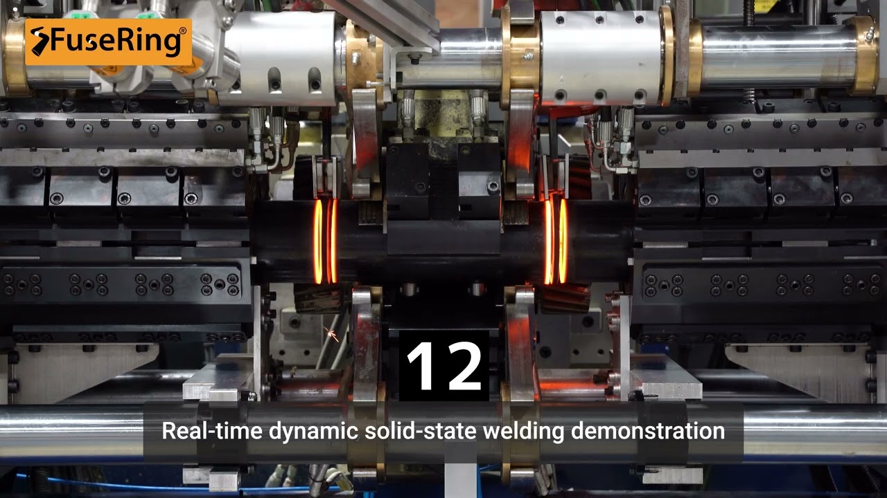 Real-Time Demo #1: FuseRing&reg; Dynamic Solid-State Welding Machine in Action