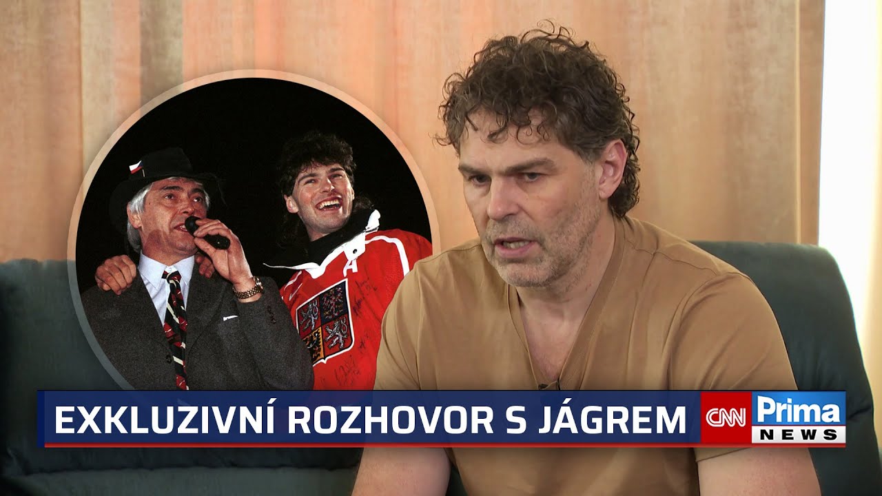 Jágr v EXKLUZIVNÍM rozhovoru Martiny Jandové vzpomínal na Hlinku a poděkoval pittsburghské rodině