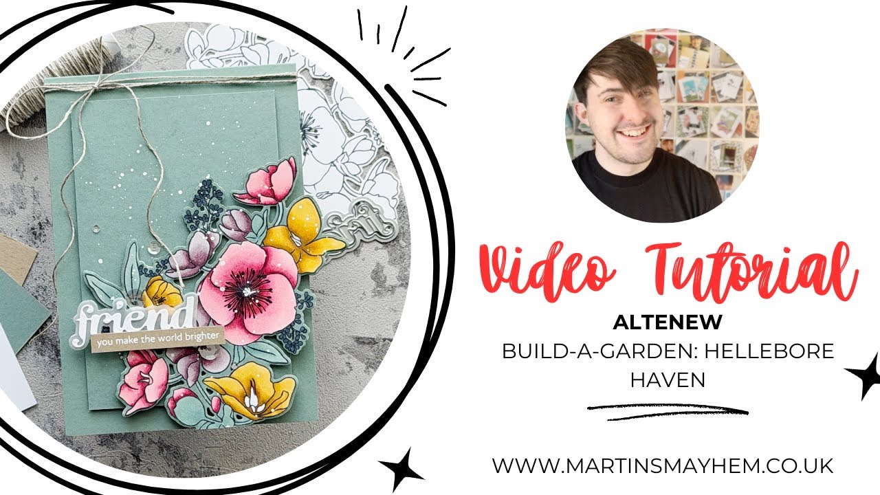 Altenew Build-A-Garden: Hellebore Haven Card Tutorial 🌸 + Exclusive $8 Off Discount!