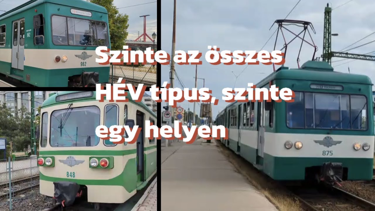 H6, H7 HÉV + pár BKV illetve MÁV jármű spottolás - Vlog #2