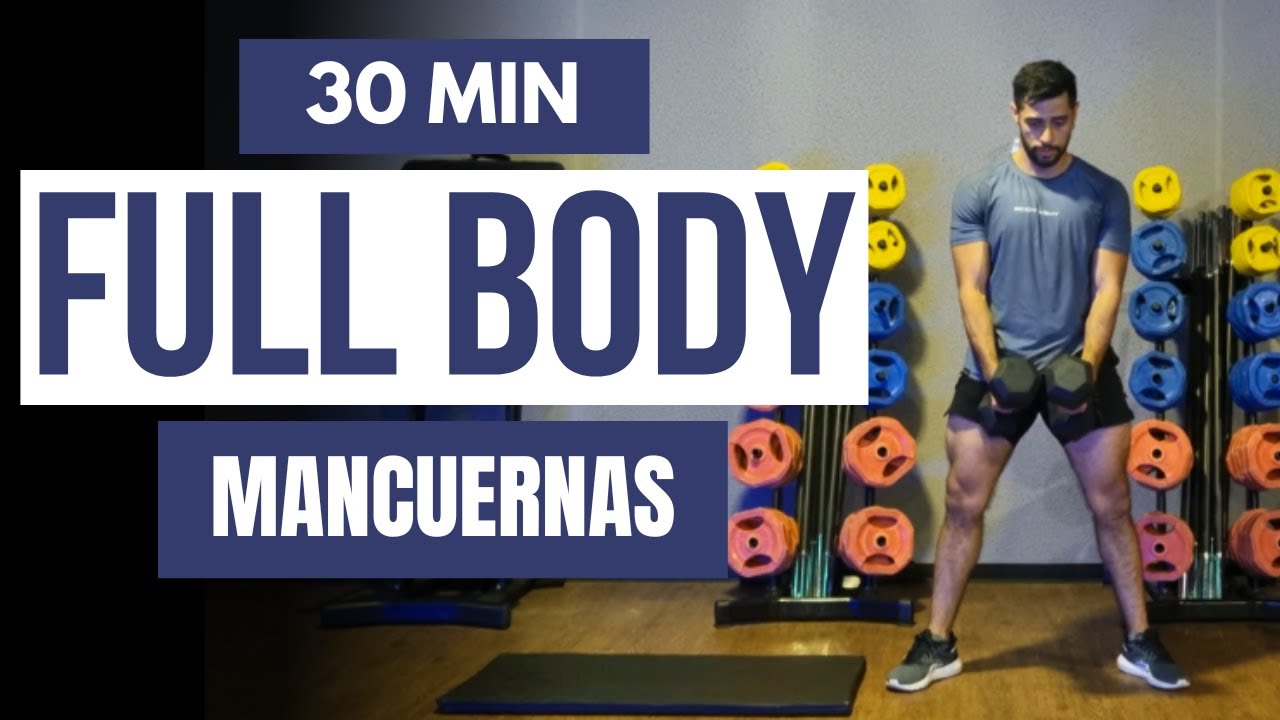 Rutina full body con mancuernas DEFINITIVA 🔥 ejercicios con mancuernas  en casa