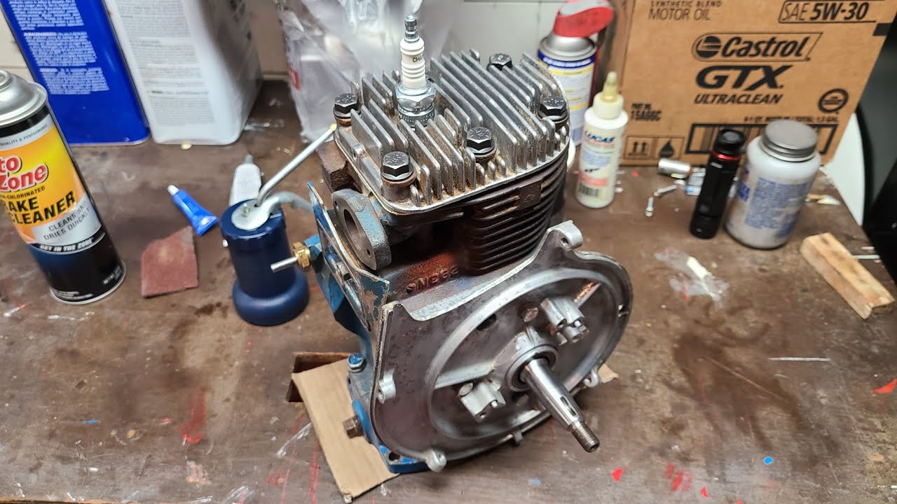 Project 3 Into 1 Kohler K91 Engine Rebuild Assembling The Short Block Part 4 VinsRJ