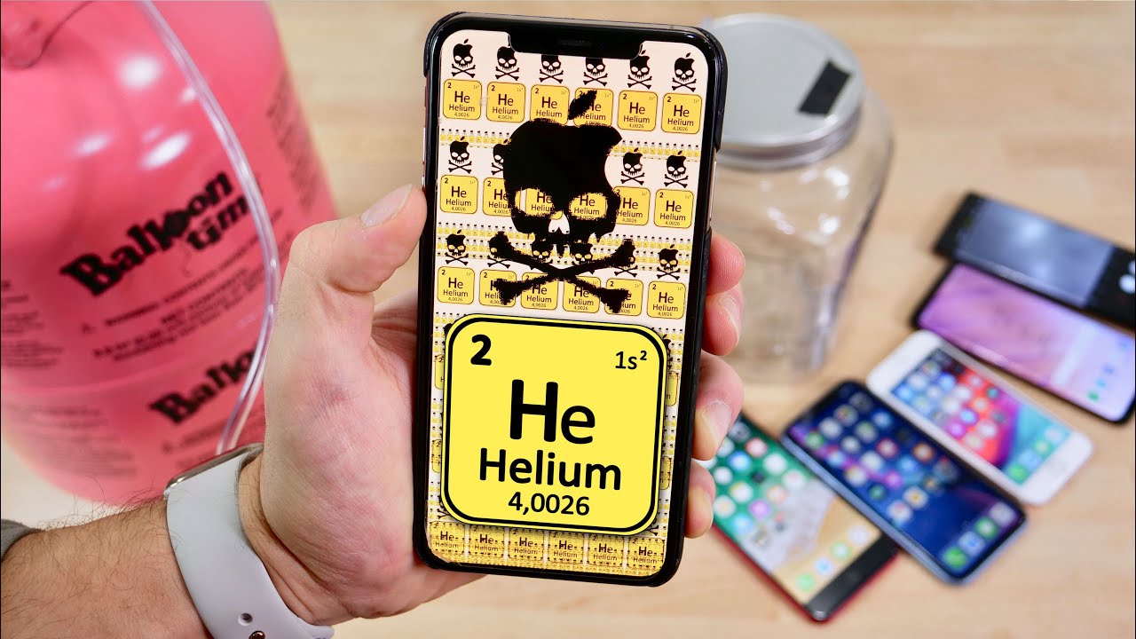 Helium Kills iPhones, Beware!