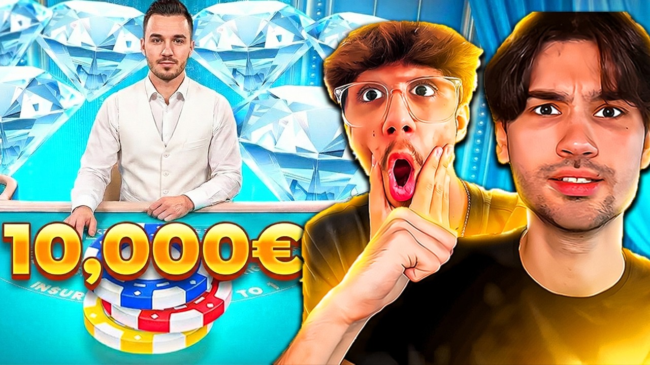 JE ME BLINDE &Agrave; 10 000&euro; AU BLACKJACK EN TABLE PRIV&Eacute;E, PERSONNE N&rsquo;EST PR&Ecirc;T 🤯