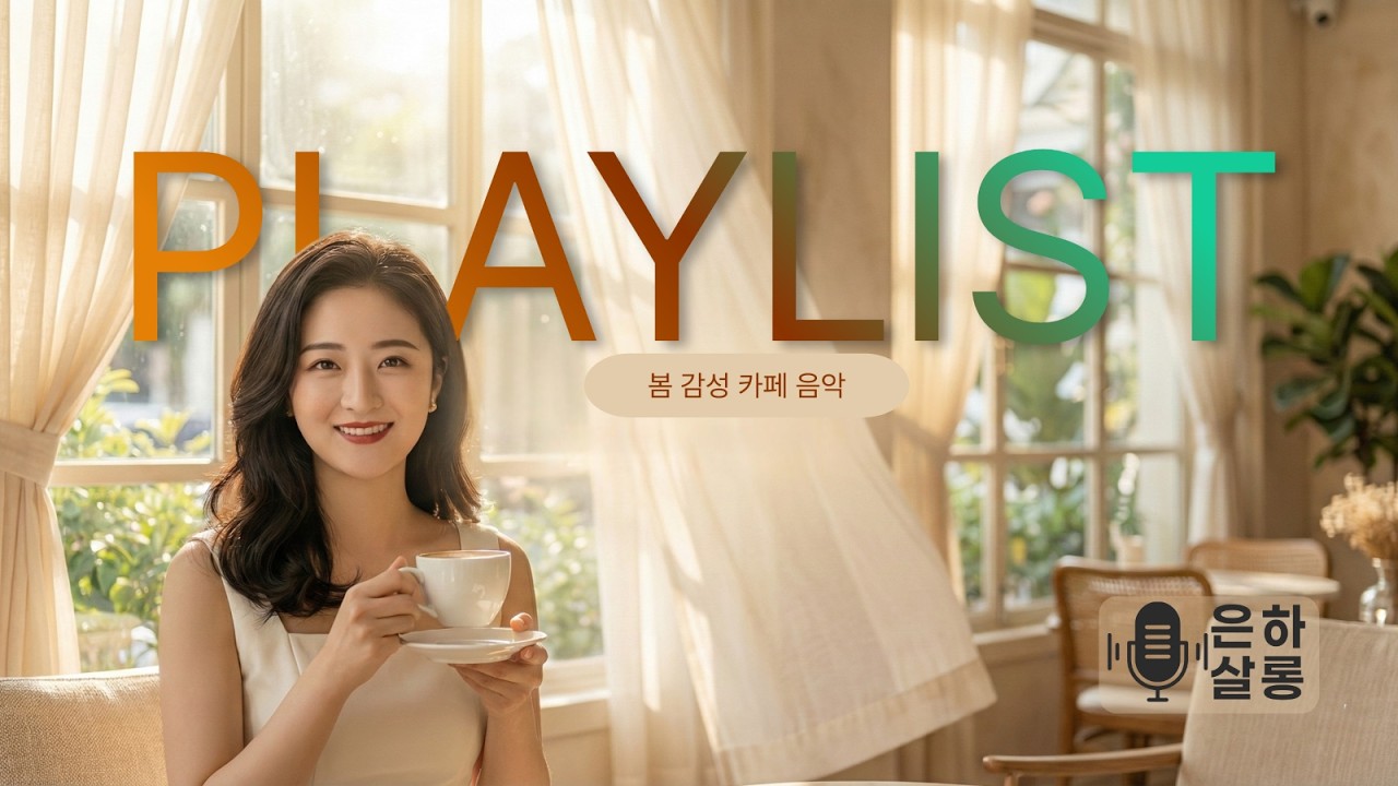 광고없는 카페 음악 ☕ 봄이 오는 소리 | Spring Cafe Playlist 🌿 (Korean Cafe Vibes) 1H