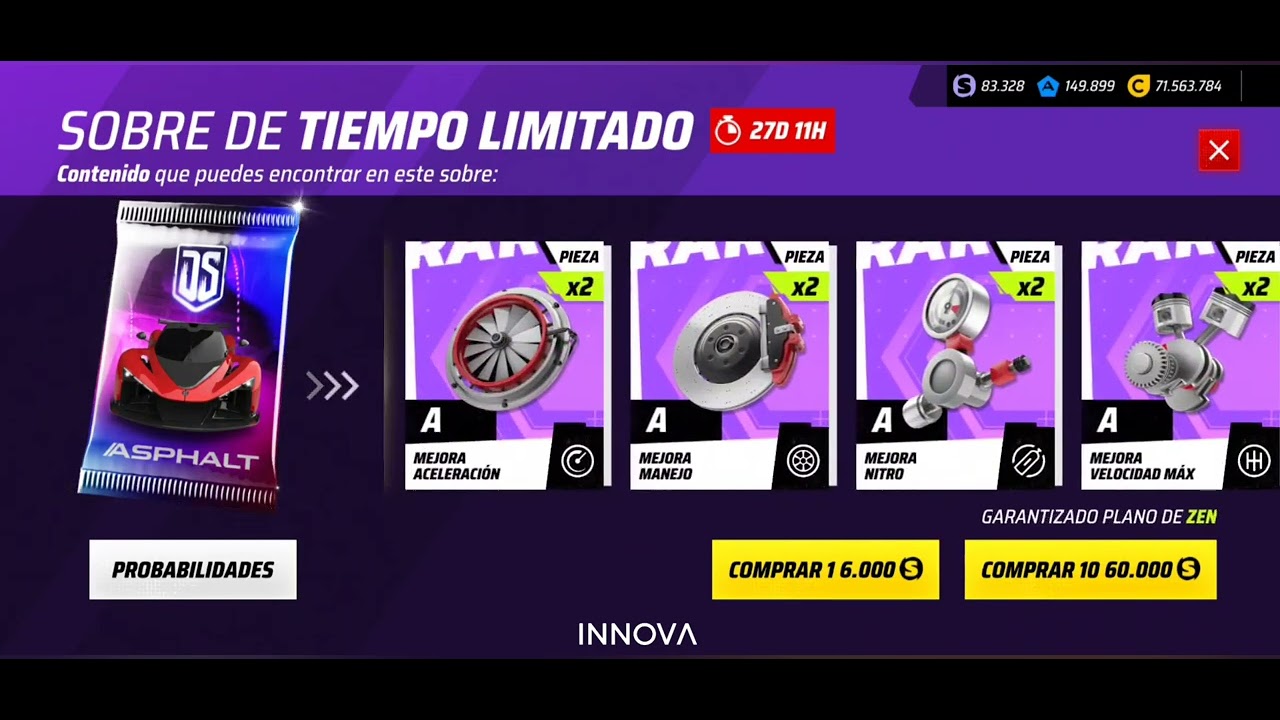 Vamos a MAX Zenvo Aurora Ágil, Asphalt Legends, Drive Syndicate 13, Koenigsegg Chimera
