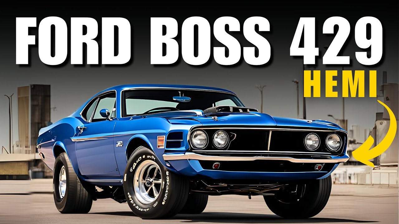 Грандиозное противостояние американских маслкаров: MOPAR 426 HEMI против Ford BOSS 429 HEMI