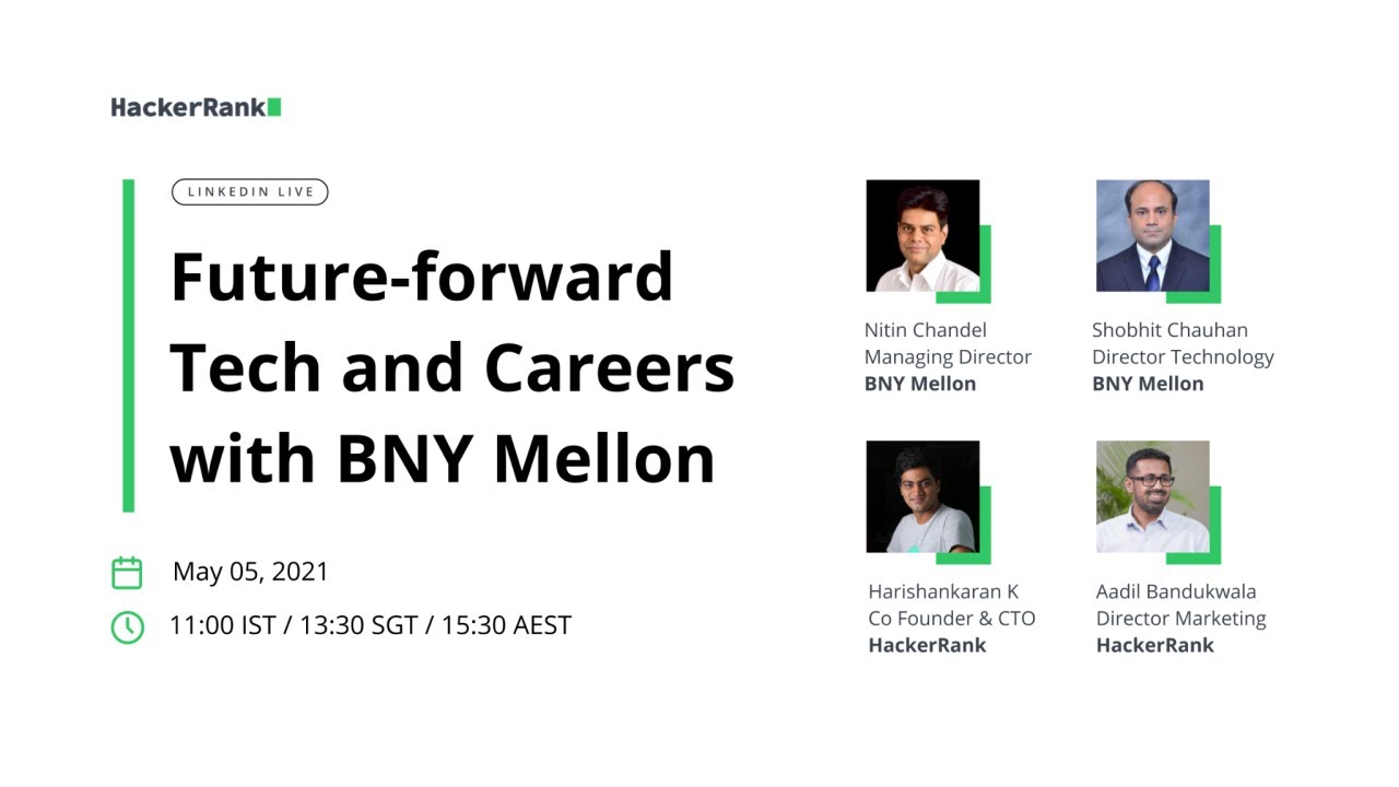 Future-forward Tech & Careers with BNY Mellon