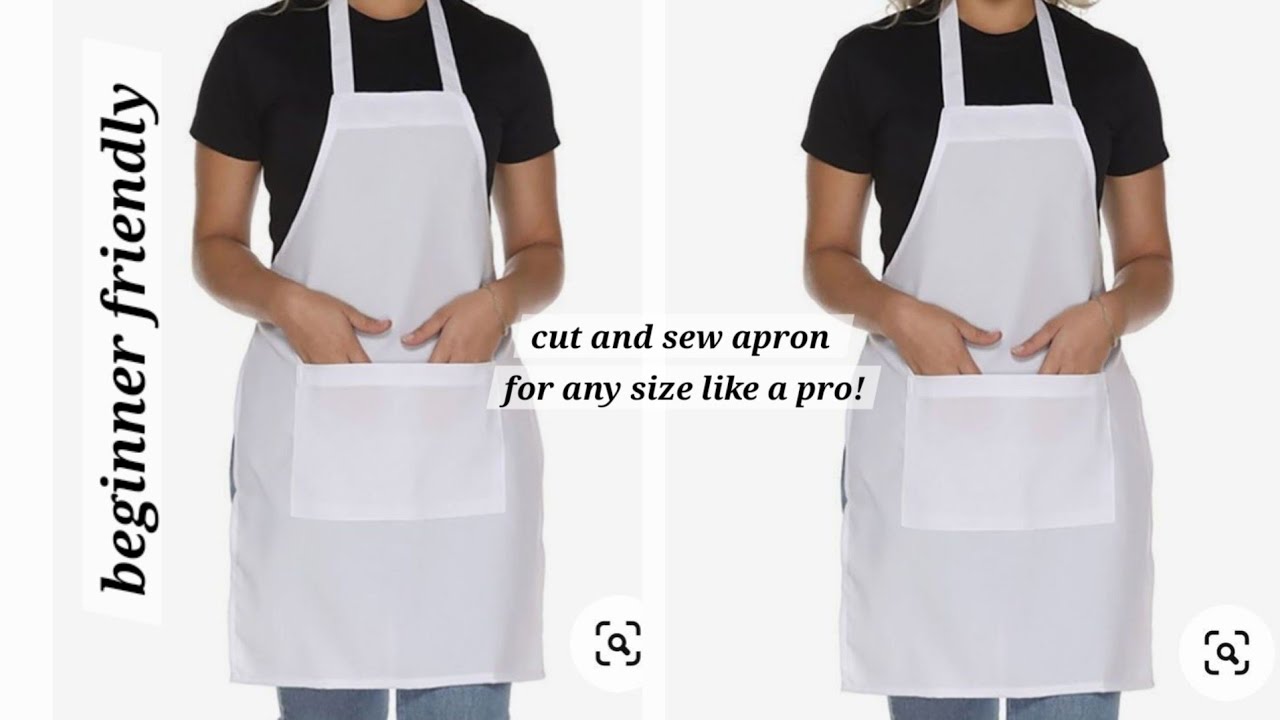 How to cut and sew an apron