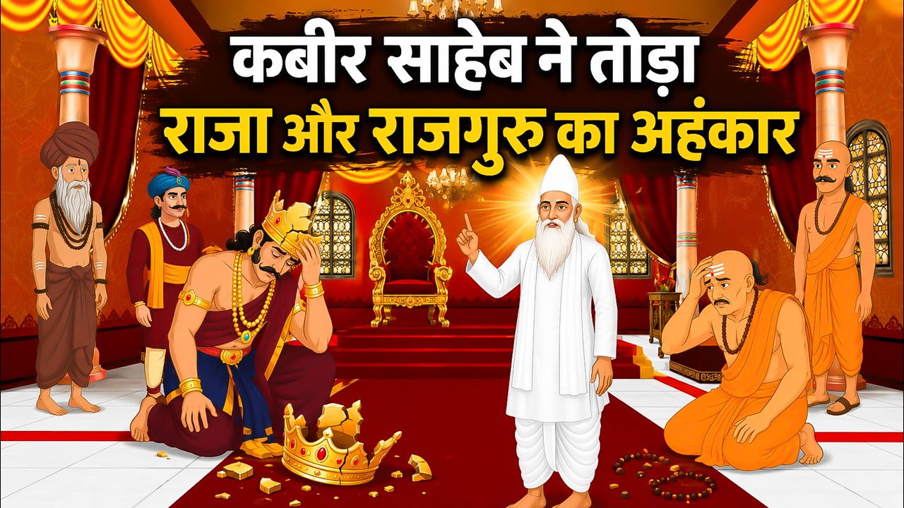 कबीर साहेब ने तोड़ा राजा और राजगुरु का अहंकार | Kabir Saheb Ki Shakti | Sant Rampal Ji Maharaj |