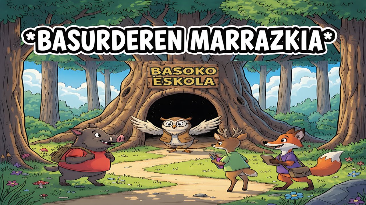 BASURDEREN MARRAZKIA | Ipuina euskaraz (Frustrazioa eta sormena)