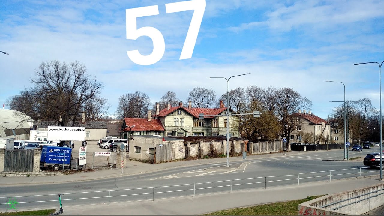 Таллин Маршрут 57 автобуса