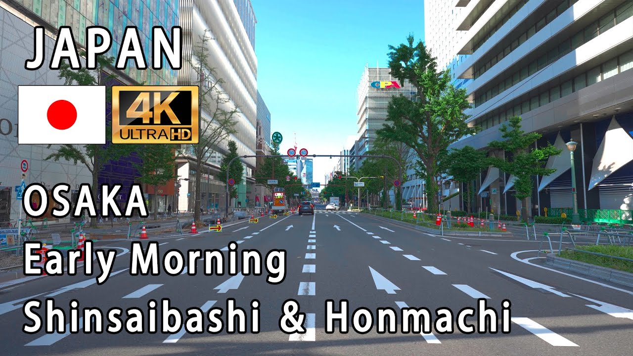 Osaka Shinsaibashi ＆ Honmachi(Early Morning)