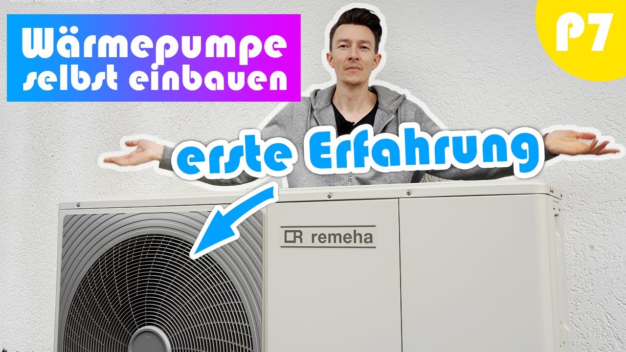 Wärmepumpe selbst installieren - Erste Erfahrungen mit der Remeha Tensio C - DIY P7