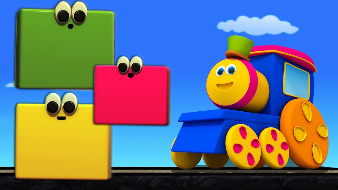 Bob Farben Zug | Kinder lernen | Bildungsvideo | Educational Bob The Train | Bob Colors Train