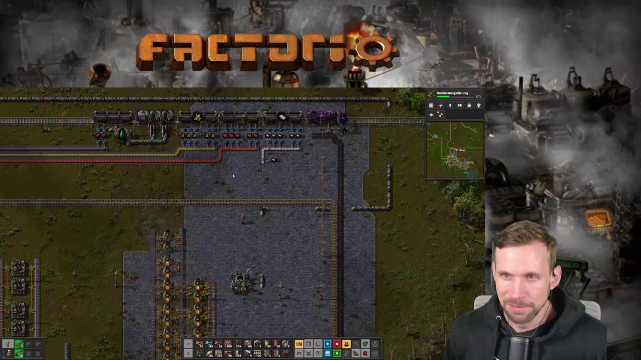 Factorio deutsch | Fabrik-Ausbau, immer noch im Early Game