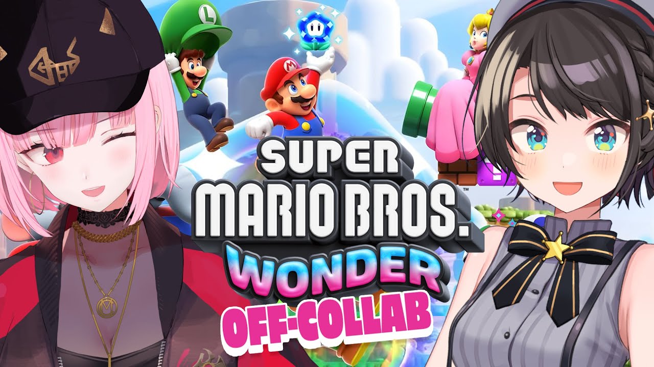 【SUPER MARIO BROS. WONDER】shuba morio bros!! (off-collab)