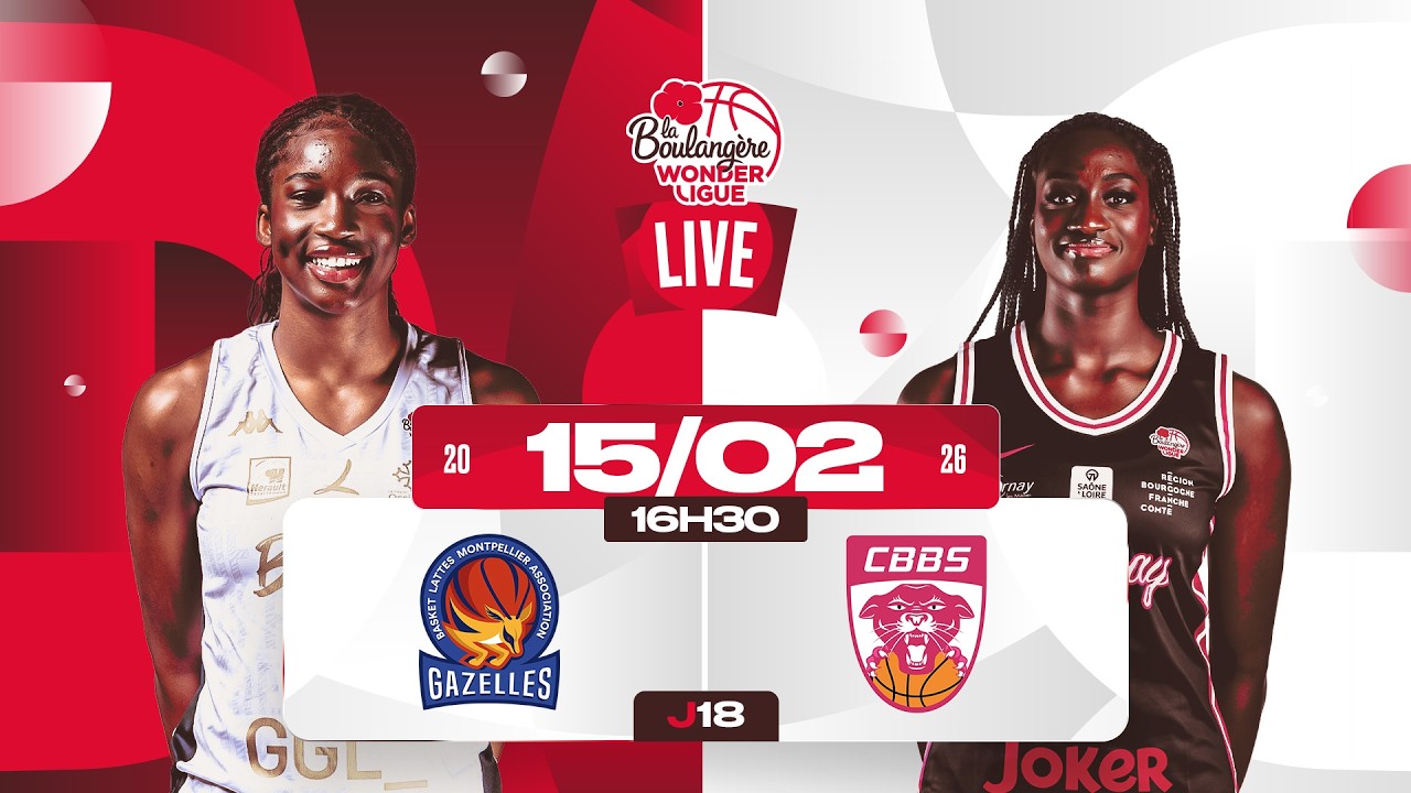 [LIVE] Lattes Montpellier - Charnay | J18 La Boulangère Wonderligue 2025-2026