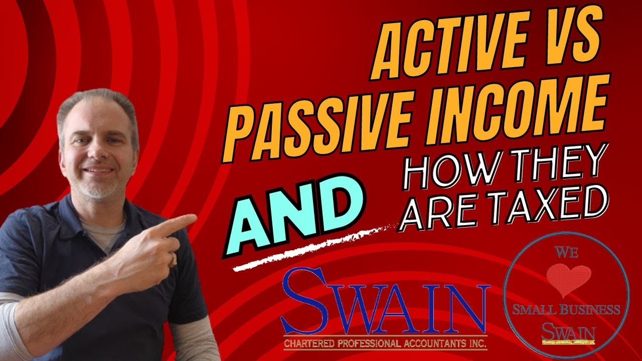 Taxation of Corporate Passive vs. Active Income in Canada