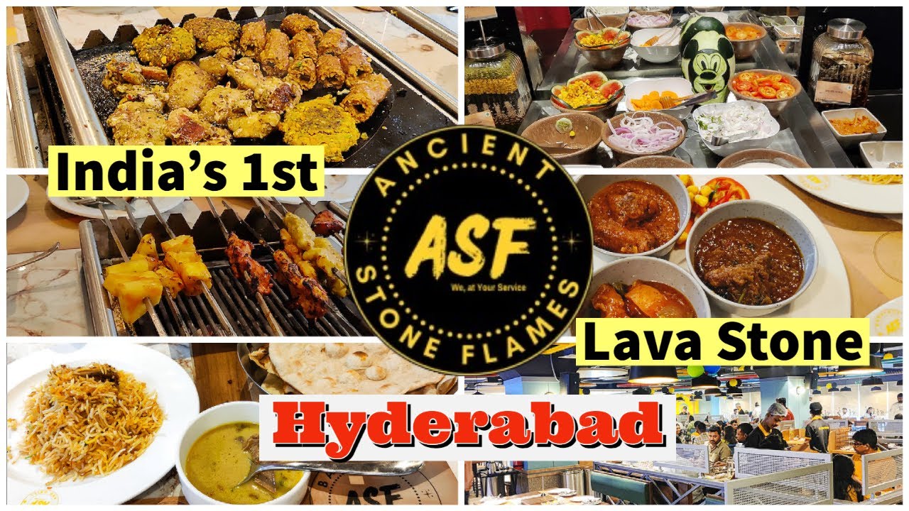 Ancient Stone Flames BBQ & Grill Gachibowli Hyderabad | ASF India's 1st Lava Stone Restaurant