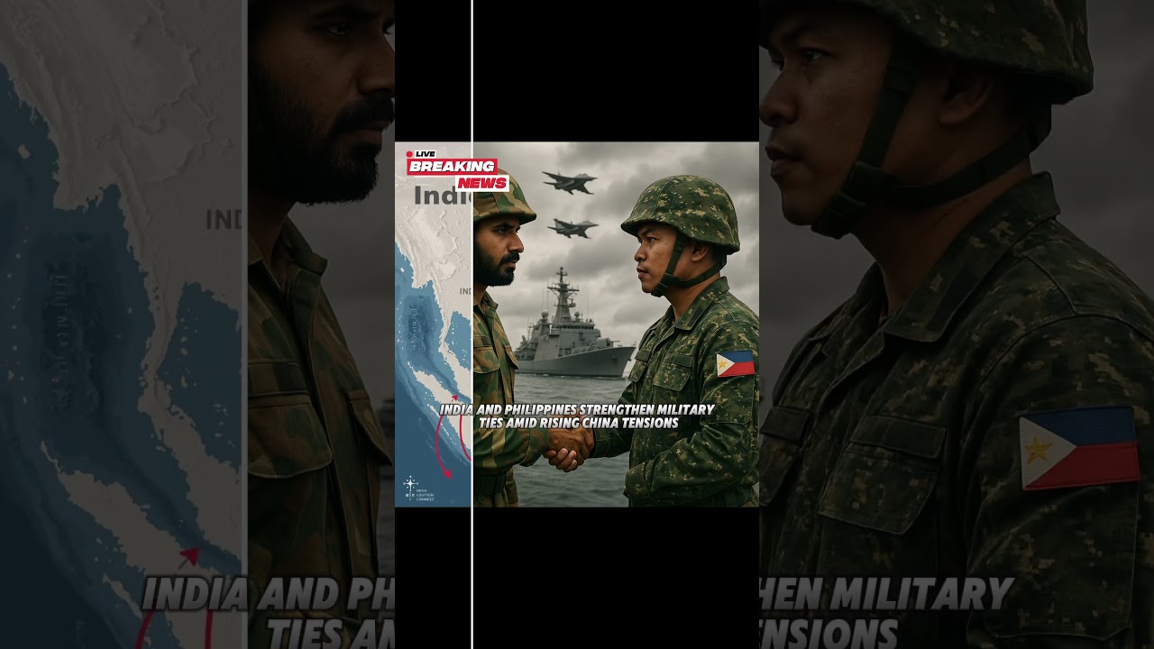 India & Philippines Boost Military Ties Amid China&rsquo;s Growing Influence | Breaking News
