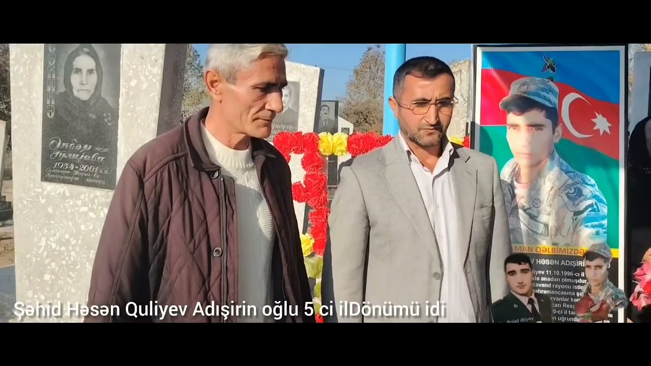 Ağcabədi rayonunda Sərvanlar Çəndi Şəhid Həsən Quliyev Adışirin oğlu 