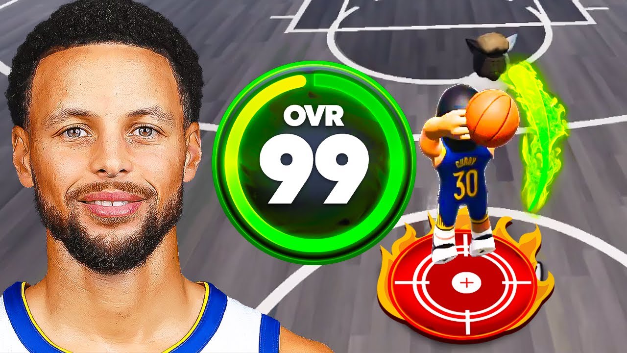 I Created PRIME Stephen Curry in Roblox Basketball...(Full Court Shots!)