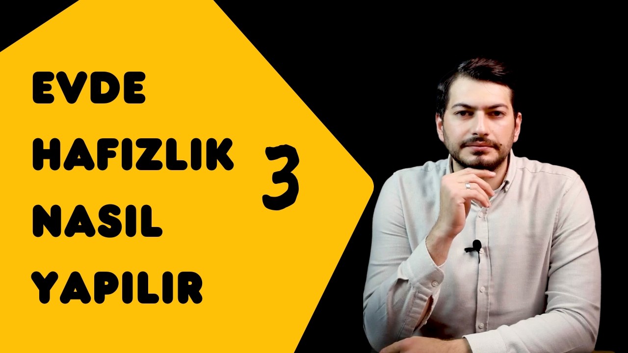 3 - Evde hafızlık nasıl yapılır? - Dersler kime ve nasıl dinletilir? | HAFIZLIK