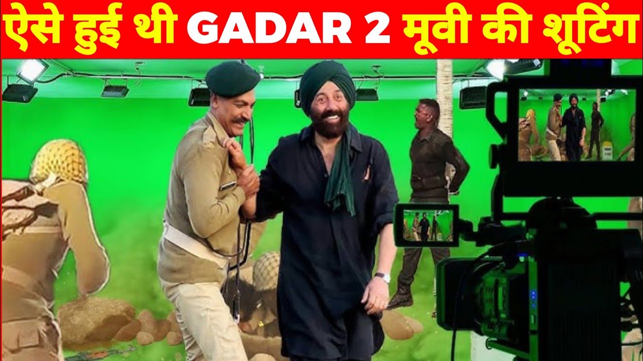 GADAR 2 SHOTTING SCENES | Making Of GADAR 2 Movie | GADAR 2 SHOTTING |