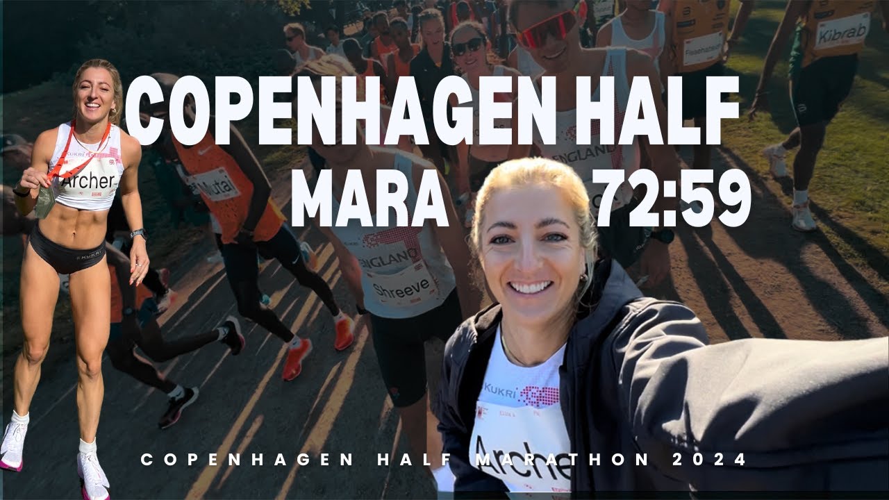 72:59 COPENHAGEN MARATHON: RACE VLOG