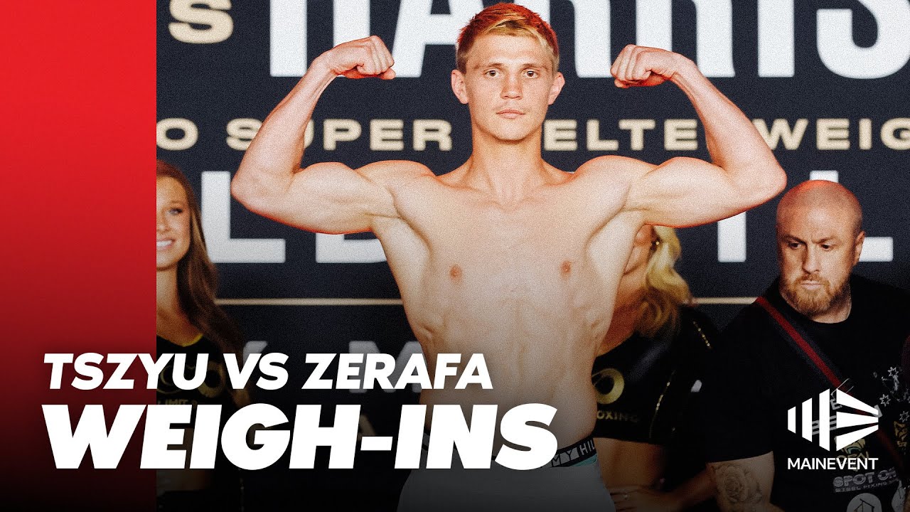 LIVE: Nikita Tszyu v Michael Zerafa Weigh-ins 🥊 | Main Event | Fox Sports