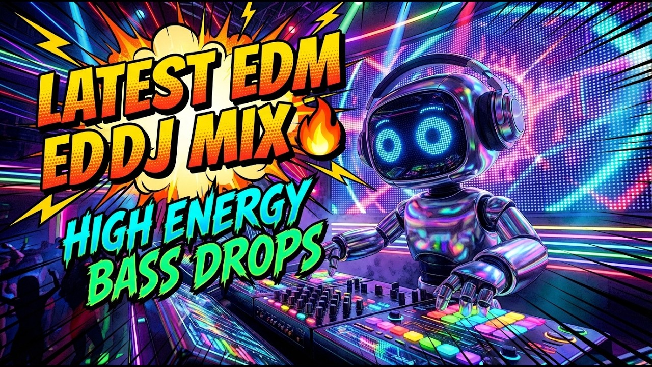 Latest EDM DJ Mix 🔥 High Energy Bass Drops