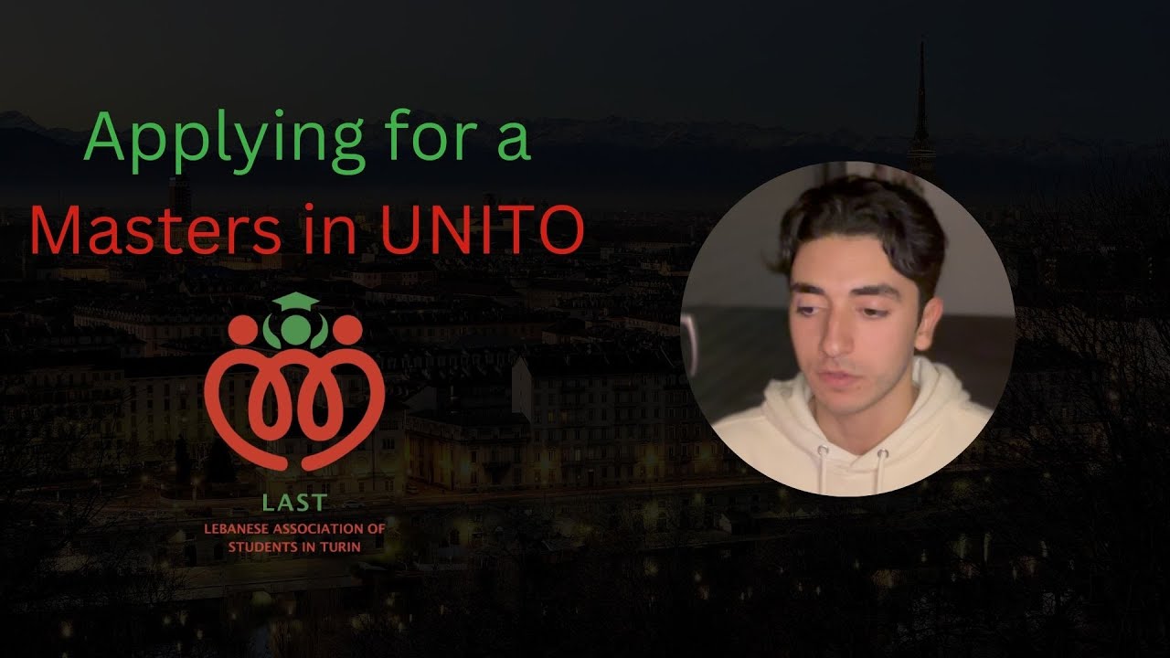 Applying for a Masters degree in UNITO - Requirements and Procedure - التقديم على الماجستير في UNITO