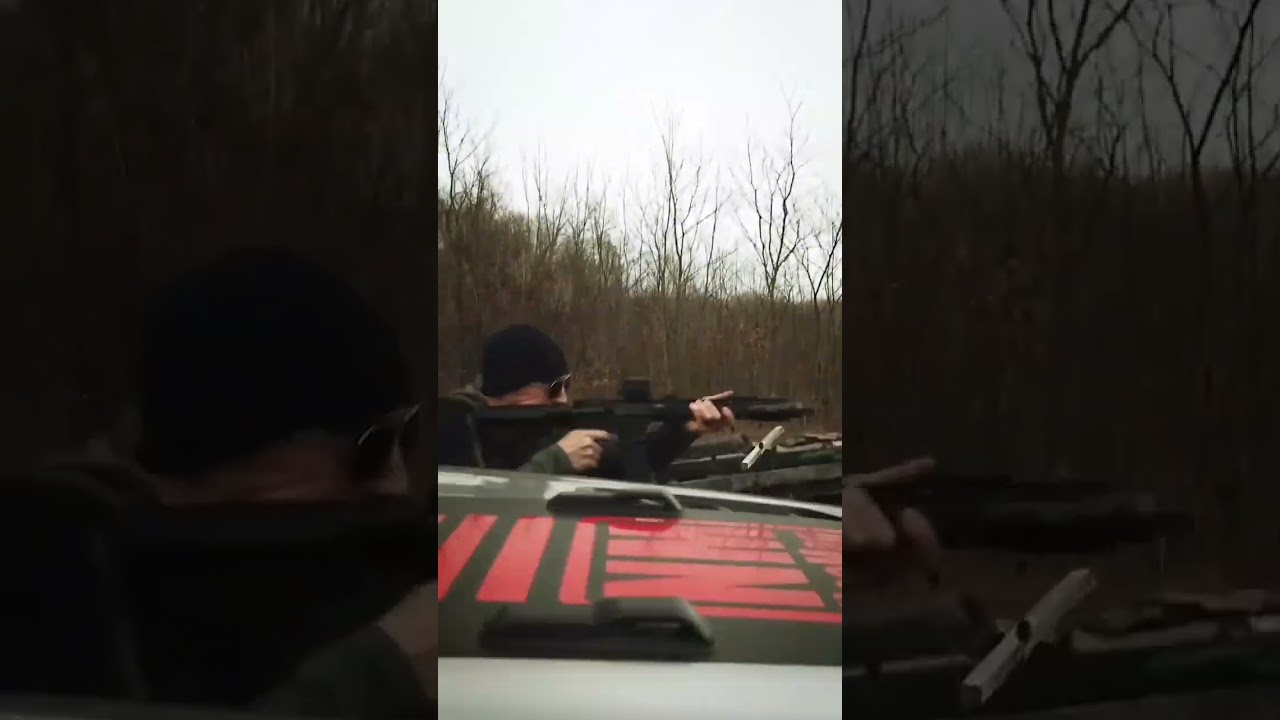 DISMOUNT IN VEHICLE AND RETURN FIRE IN AN AMBUSH