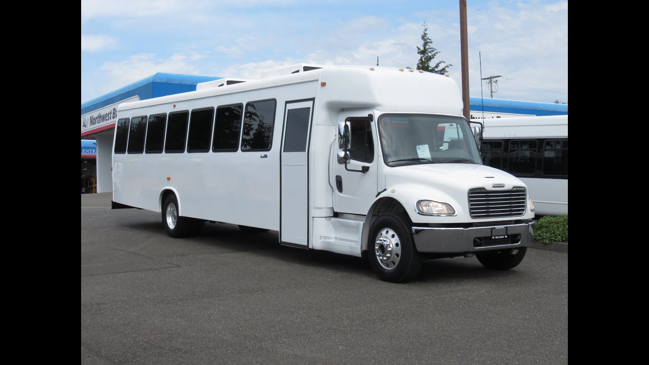 2014 Freightliner Ameritrans 39 Passenger Shuttle Bus - SP2171 - Northwest Bus Sales