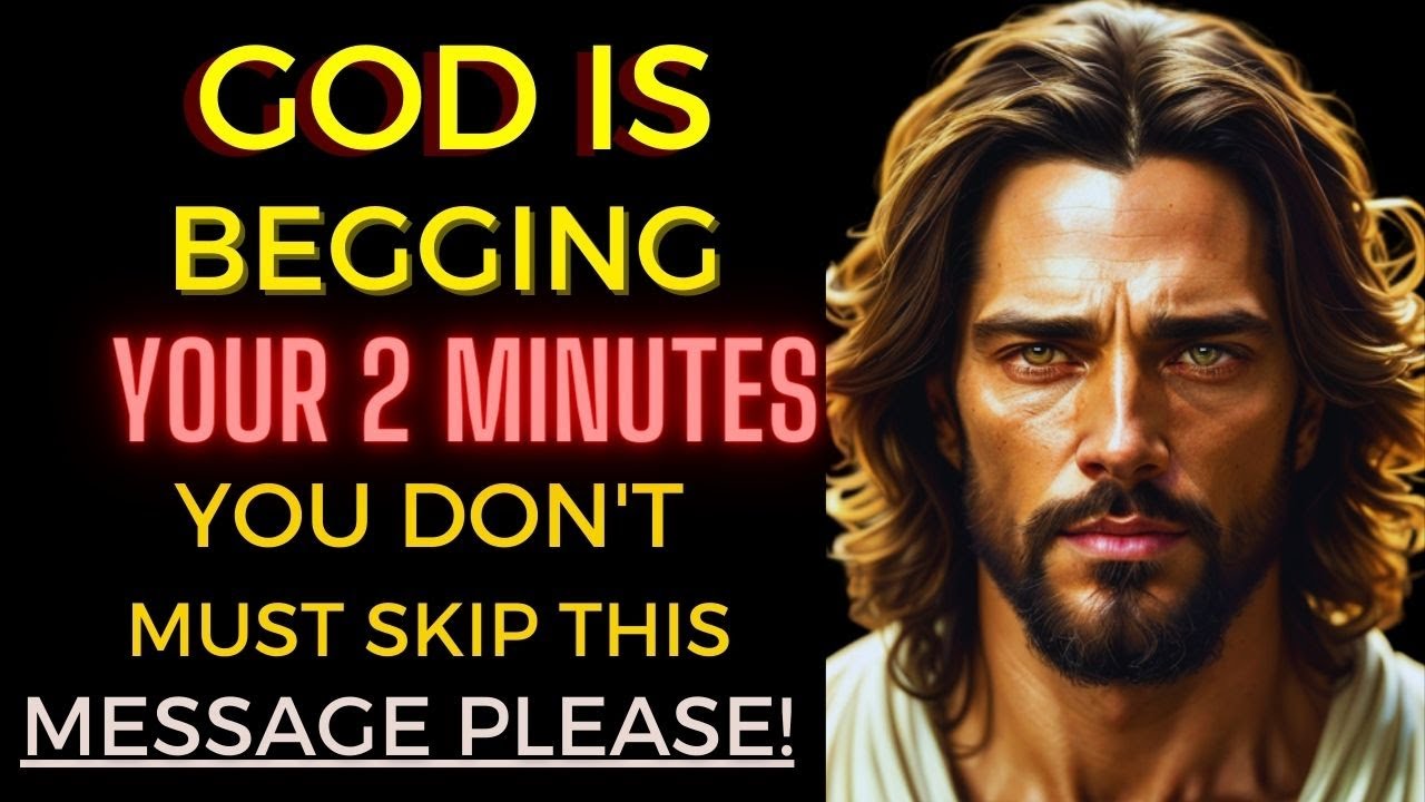 MESSAGE FROM GOD: GOD SAID, 