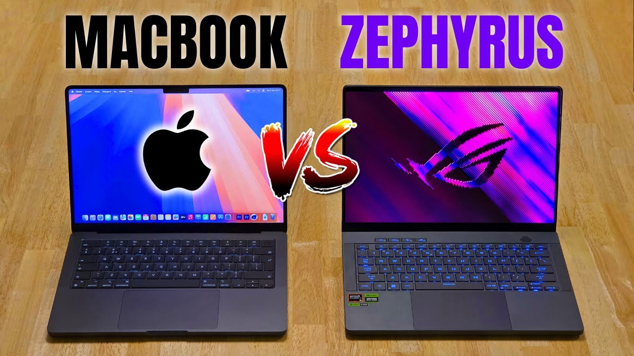 MACBOOK PRO vs WINDOWS Laptop - Asus ROG Zephyrus G14 (2024) vs M4 Pro Macbook Pro 14