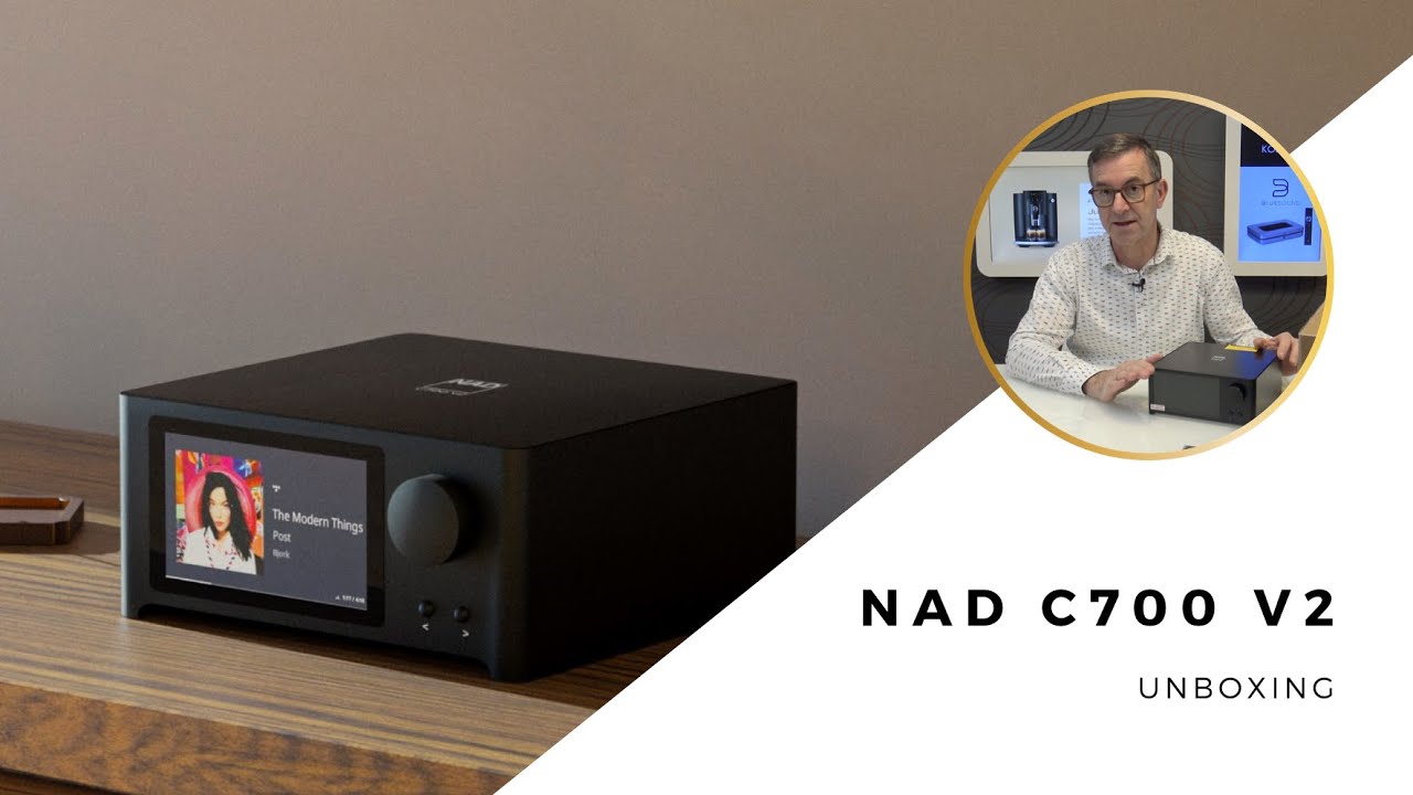 Unboxing NAD C700 v2