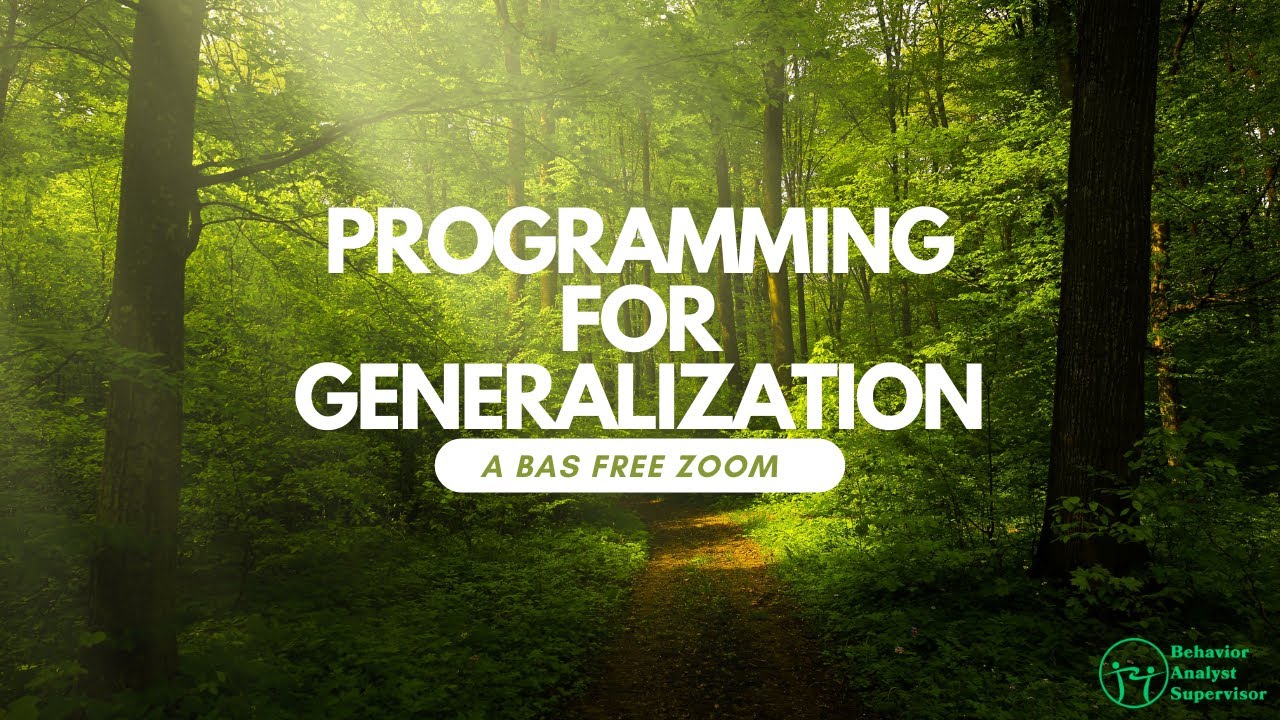 Programming for Generalization