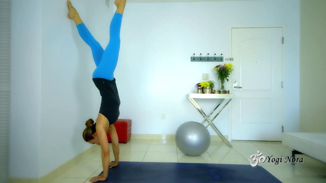 Handstand Practice with Yogi Nora