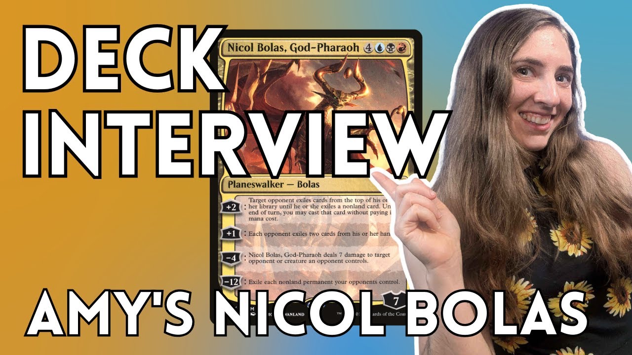 Amy's Nicol Bolas, God-Pharaoh | MTG Brawl Deck Interview | The Faerie Conclave 127